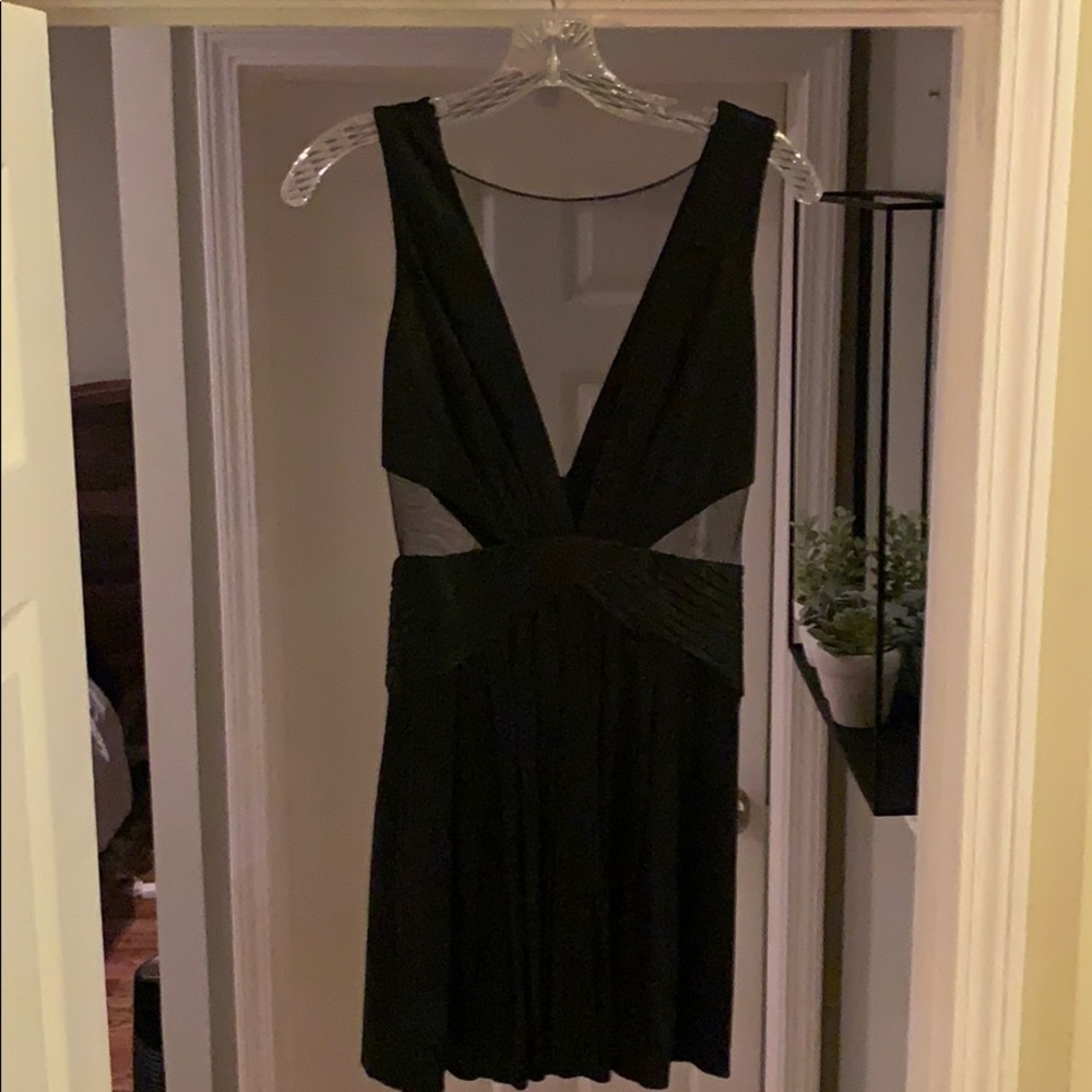Chic & Playful Black BCBG MAXAZRIA Cocktail Dress